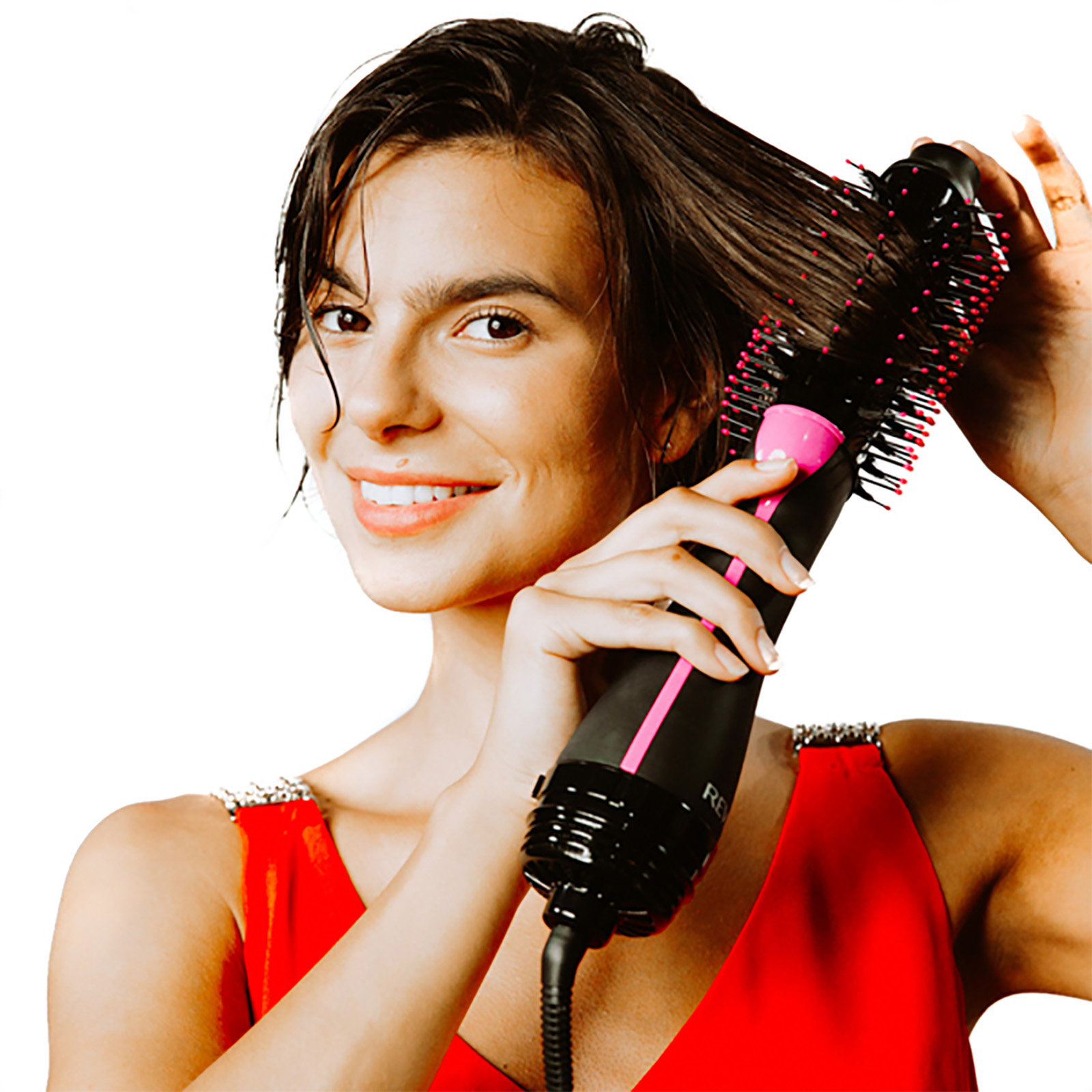 Brush hair dryer for hotsell short hair